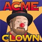 Acme Clown Tattoo